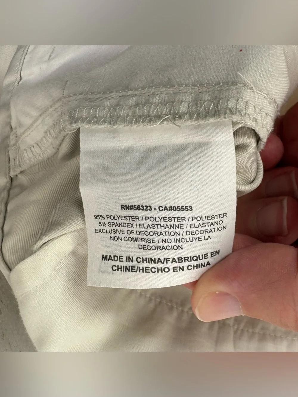 Nike Golf Mens 40x32 Khaki Chino Pants Beige Straight Leg Pleated